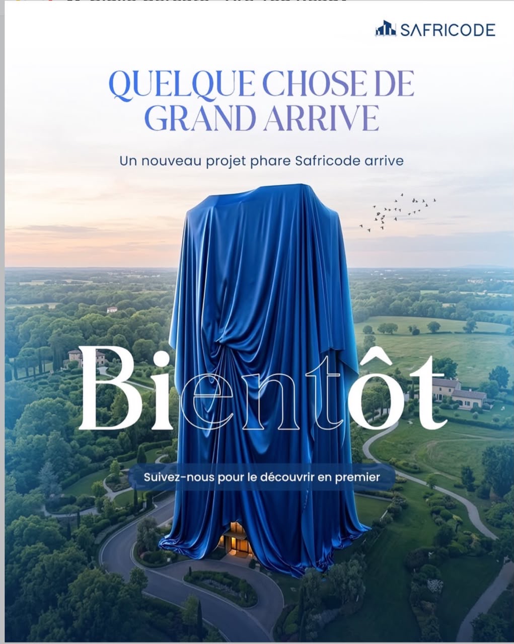 Nouveau projet phare Safricode — révélation prochaine