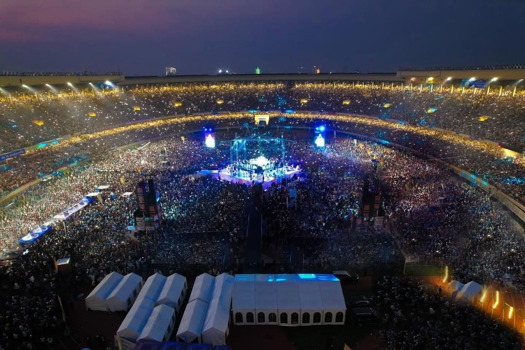 Un concert de pasteur au Stade des Martyrs