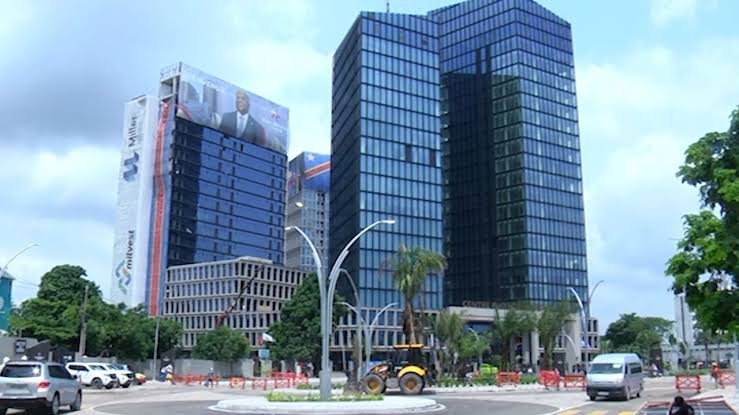 Les tours du Centre Financier de Kinshasa