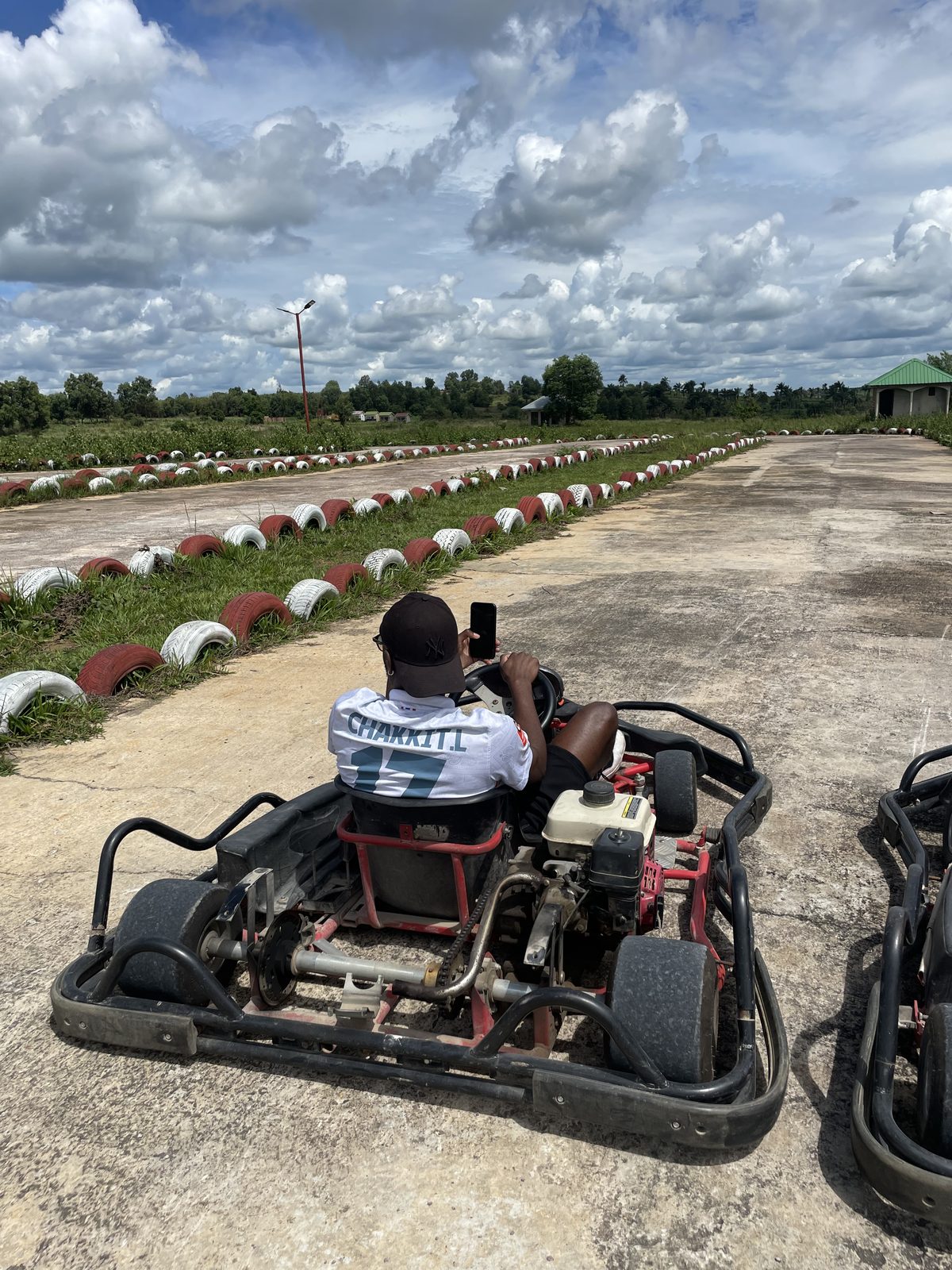 La piste de karting de Mbuela Lodge