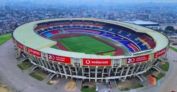 Le Stade des Martyrs vu du ciel
